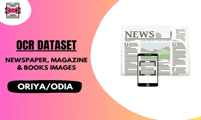 Odia OCR dataset with newspaper, books and magazine images