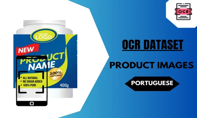 Portuguese OCR dataset with product images