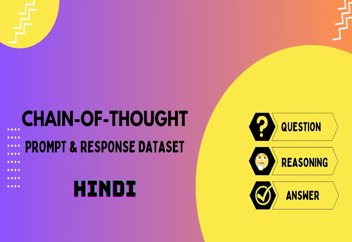 Chain of Thought Prompt & Completion Dataset in Hindi