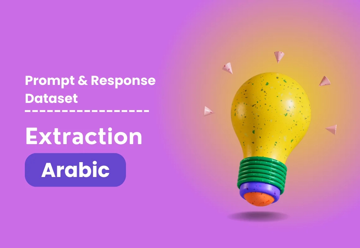Extraction Prompt & Completion Dataset in Arabic