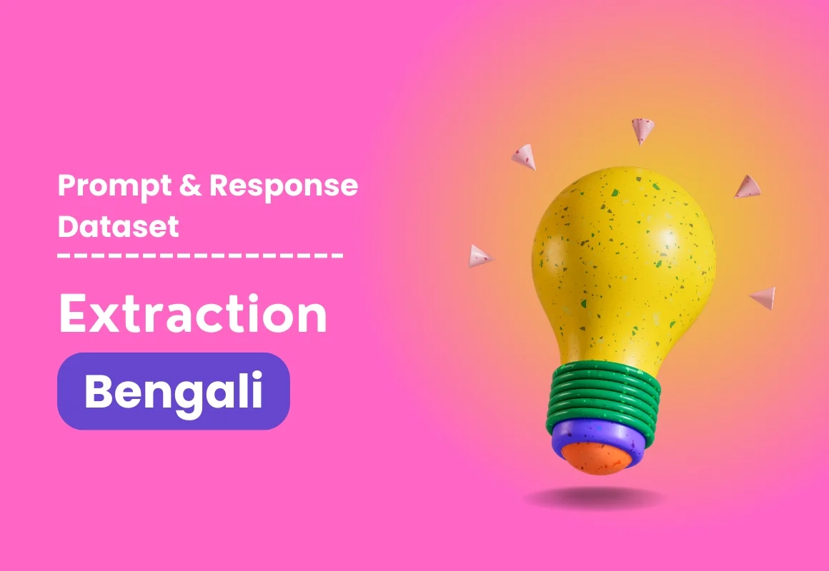 Extraction Prompt & Completion Dataset in Bengali