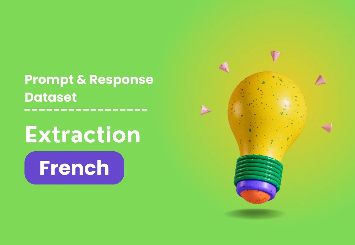 Extraction Prompt & Completion Dataset in French