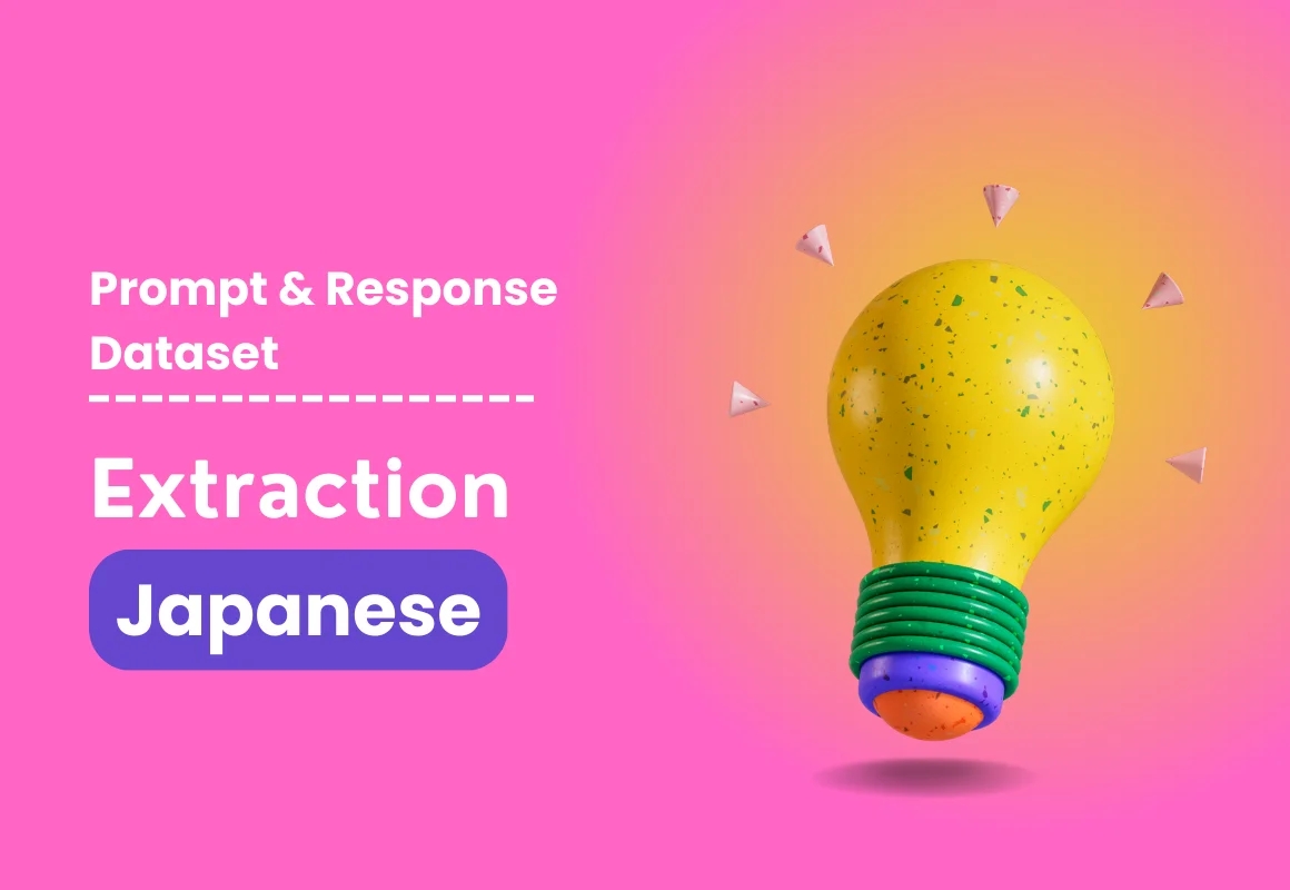 Extraction Prompt & Completion Dataset in Japanese