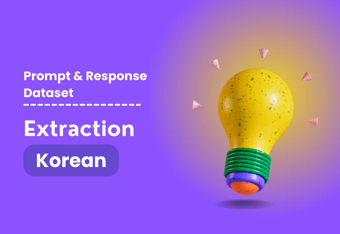 Extraction Prompt & Completion Dataset in Korean