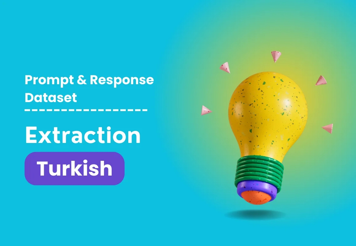 Extraction Prompt & Completion Dataset in Turkish