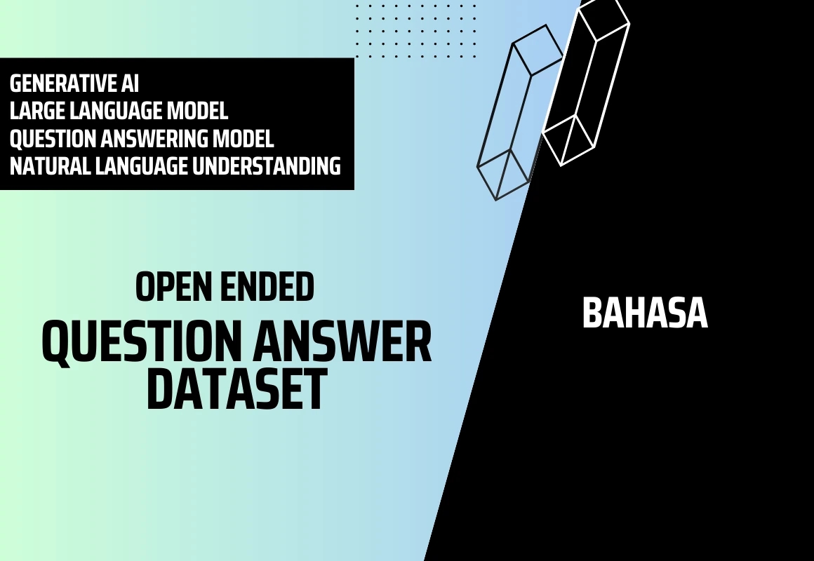 Open Ended Question Answer Text Dataset in Bahasa
