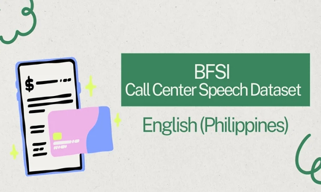 Audio data in English (Philippines) for BFSI call center