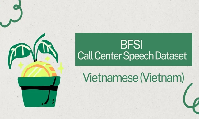 Audio data in Vietnamese (Vietnam) for BFSI call center