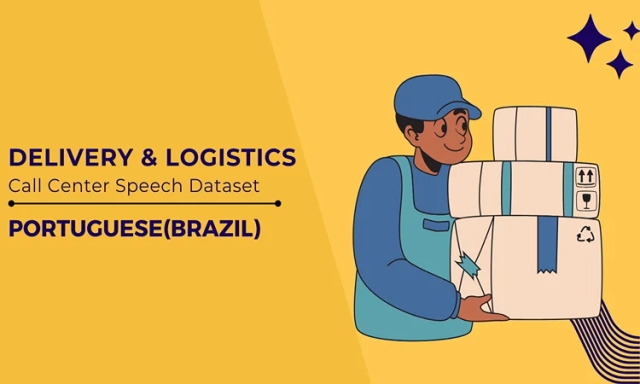 Audio data in Portuguese(Brazil) for Delivery and Logistics call center