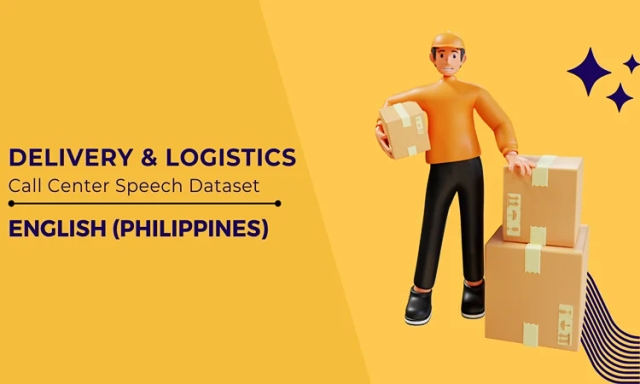 Audio data in English (Philippines) for Delivery and Logistics call center