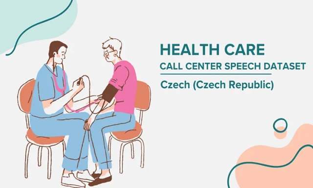 Audio data in Czech (Czech Republic) for Healthcare call center