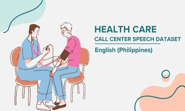 Audio data in English (Philippines) for Healthcare call center