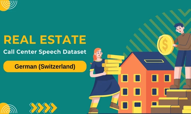 Audio data in German (Switzerland) for Real Estate call center