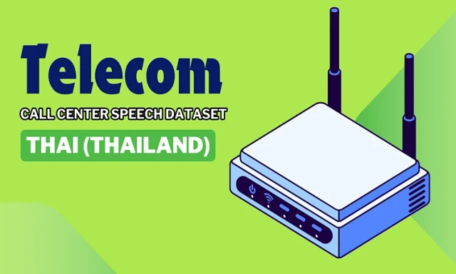 Audio data in Thai (Thailand) for Telecom call center