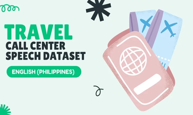 Audio data in English (Philippines) for Travel call center