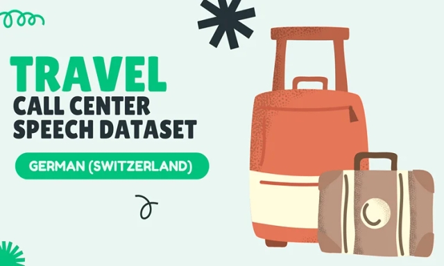 Audio data in German (Switzerland) for Travel call center
