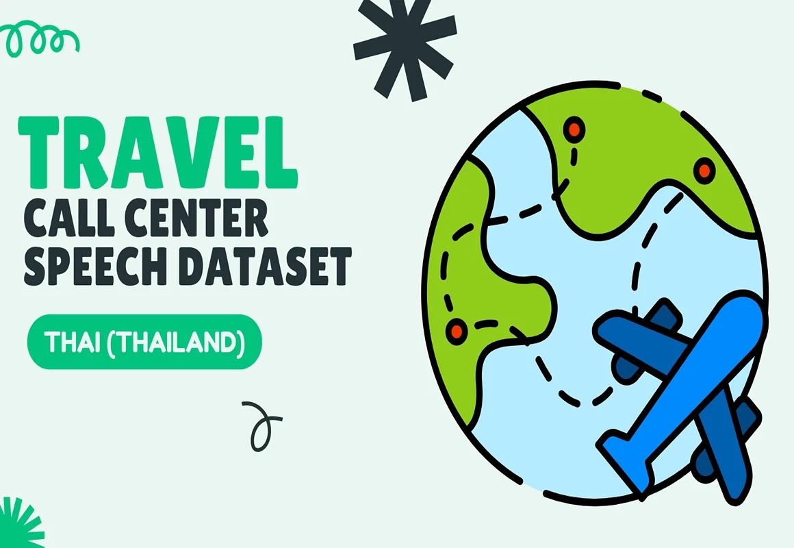 Audio data in Thai (Thailand) for Travel call center