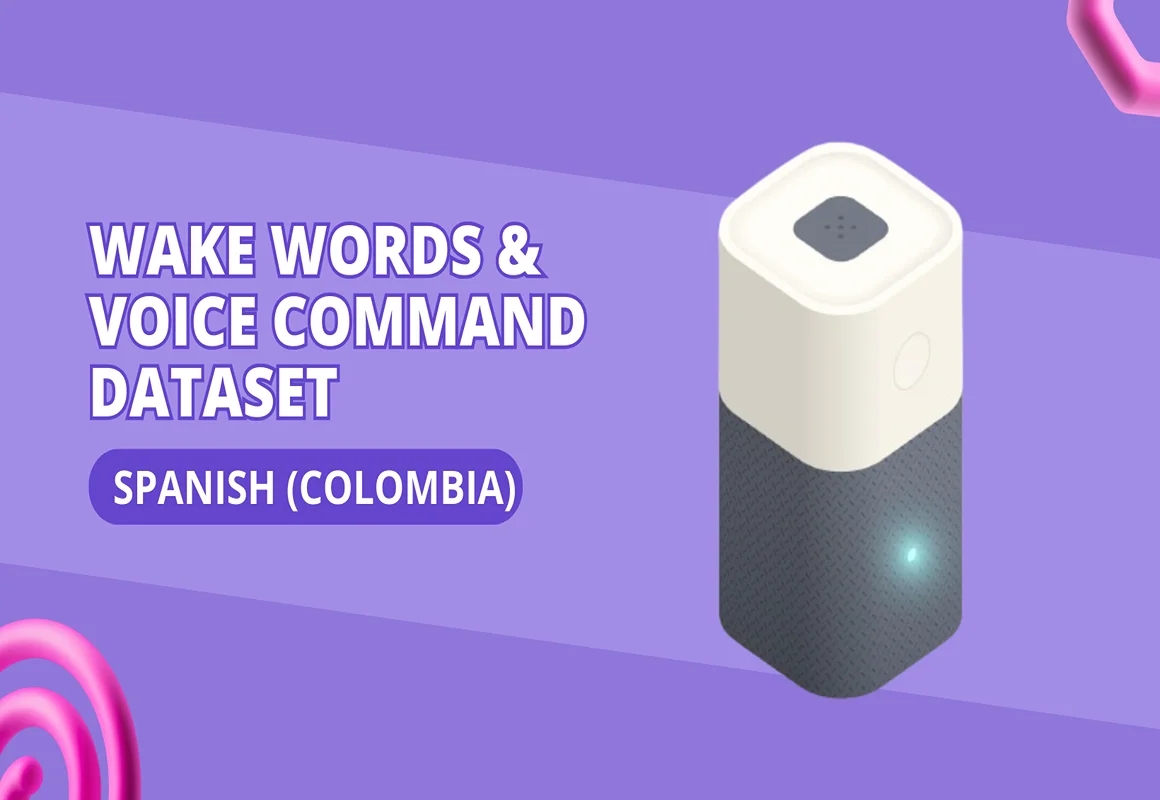 Wake words & Command dataset for training & fine-tuning of voice assistants in Spanish (Colombia)