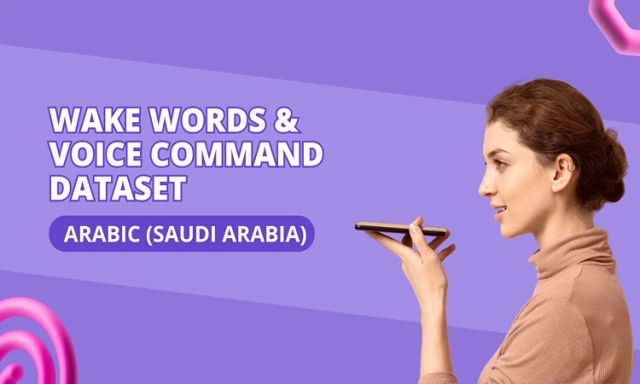 Wake words & Command dataset for training & fine-tuning of voice assistants in Arabic (Saudi Arabia)
