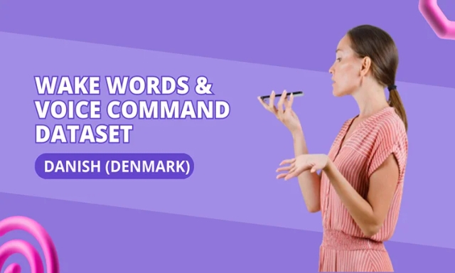Wake words & Command dataset for training & fine-tuning of voice assistants in Danish (Denmark)