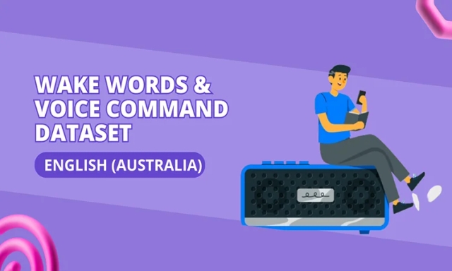 Wake words & Command dataset for training & fine-tuning of voice assistants in English (Australia)