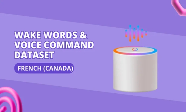 Wake words & Command dataset for training & fine-tuning of voice assistants in French (Canada)