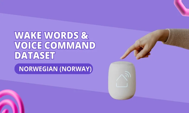 Wake words & Command dataset for training & fine-tuning of voice assistants in Norwegian (Norway)