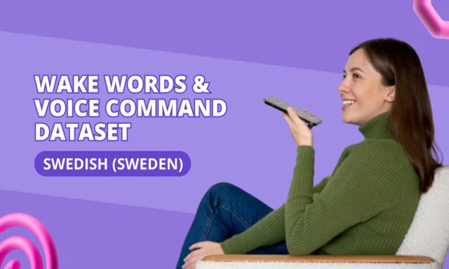 Wake words & Command dataset for training & fine-tuning of voice assistants in Swedish (Sweden)