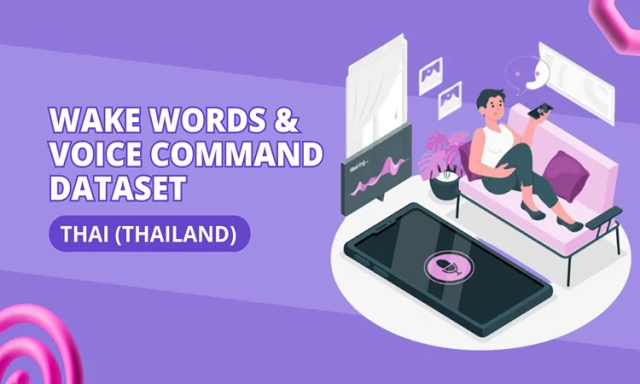 Wake words & Command dataset for training & fine-tuning of voice assistants in Thai (Thailand)