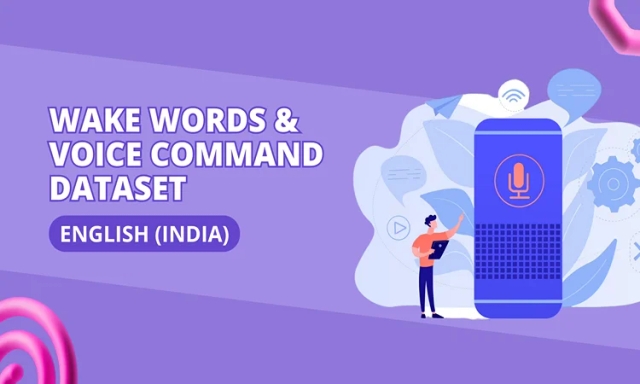 Wake words & Command dataset for training & fine-tuning of voice assistants in English (India)