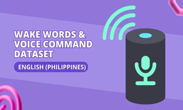 Wake words & Command dataset for training & fine-tuning of voice assistants in English (Philippines)