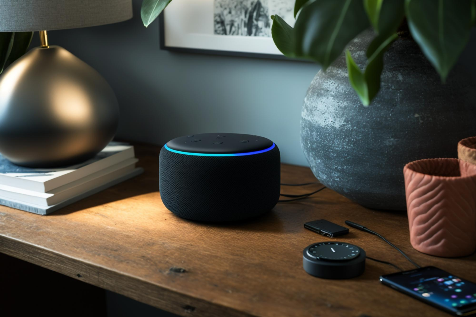 Meet Alexa, Amazon's versatile voice-activated assistant for smart homes.